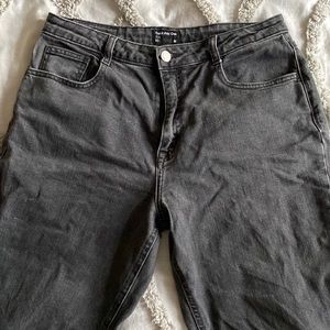 Grey Straight Leg Frank & Oak Jeans Size 30
